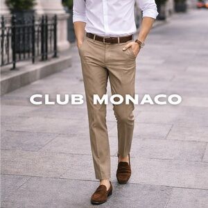 Club Monaco Men's Khaki Chinos